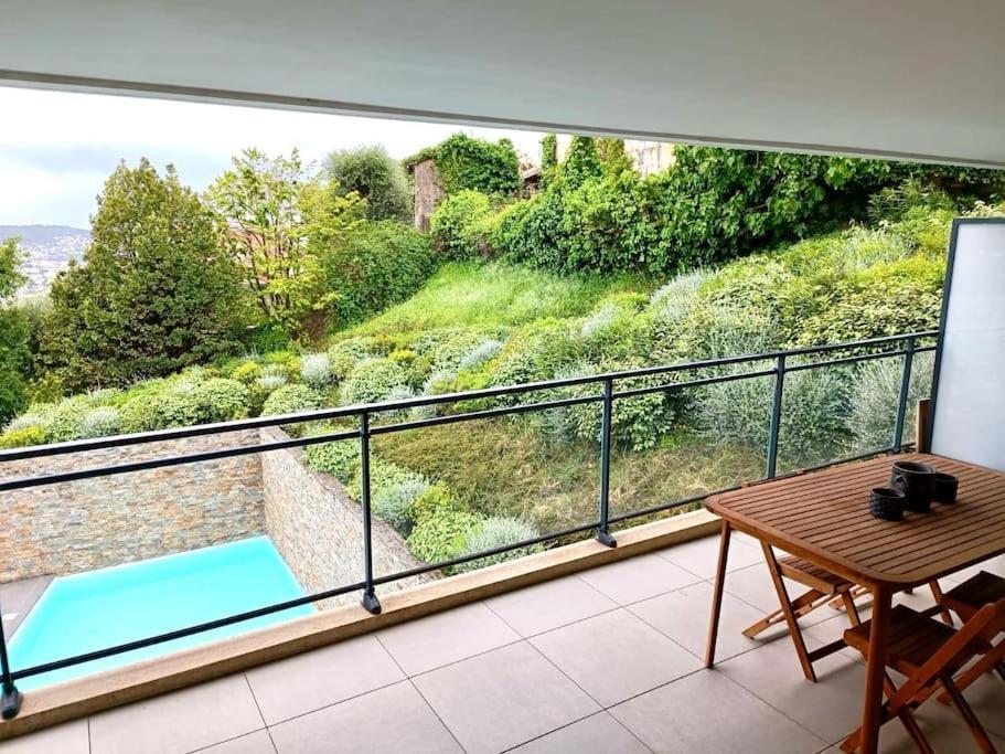 Pessicart - T2 Avec Terrasse - Residence Avec Piscine Nice Exteriör bild