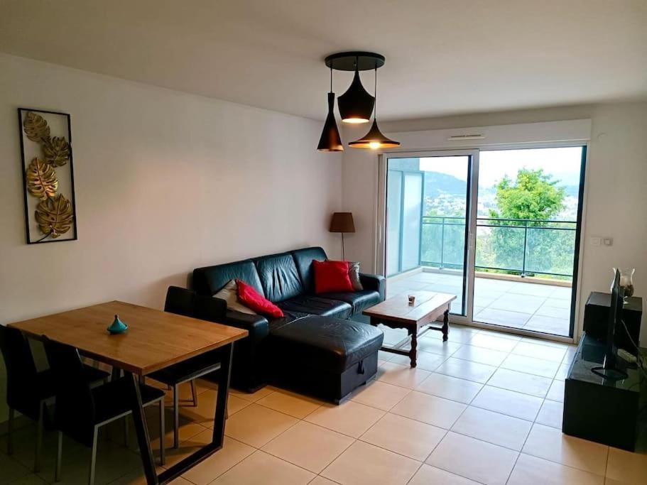 Pessicart - T2 Avec Terrasse - Residence Avec Piscine Nice Exteriör bild