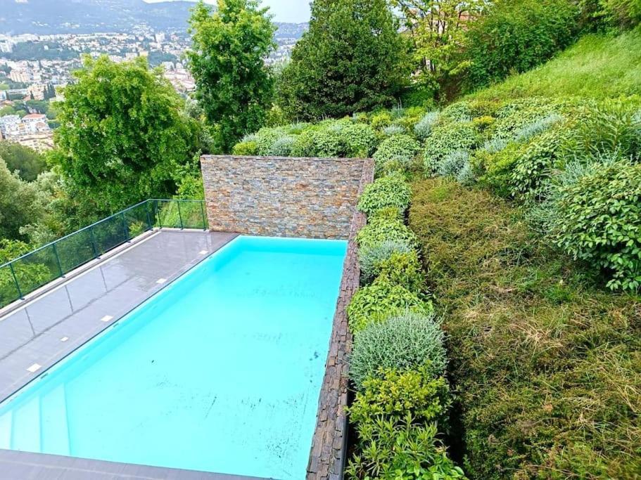 Pessicart - T2 Avec Terrasse - Residence Avec Piscine Nice Exteriör bild